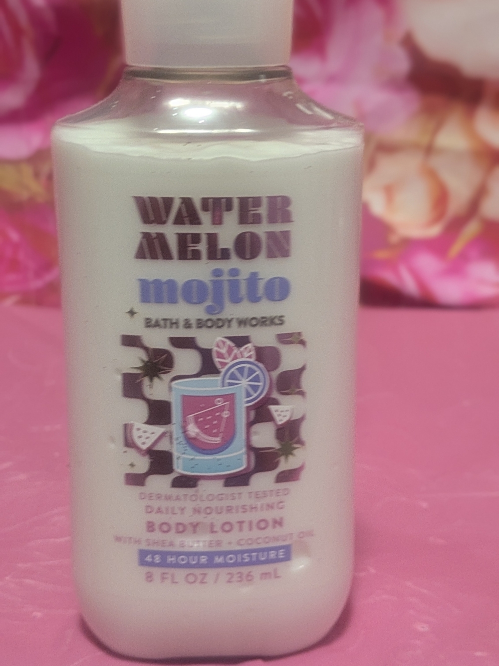Bath & Body Works Watermelon Mojito Body Lotion - Purple